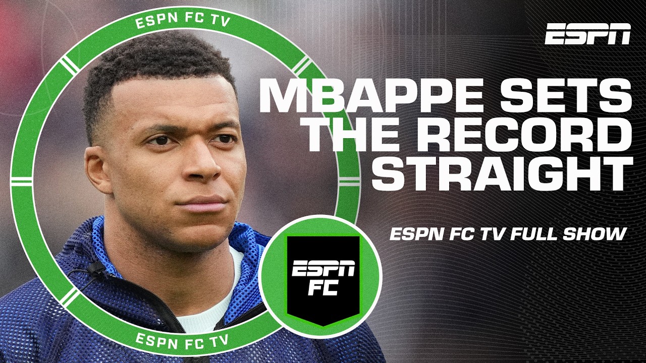 Kylian Mbappe SETS THE RECORD STRAIGHT 🎤 Addresses rumors on scanning the wrong knee | ESPN FC