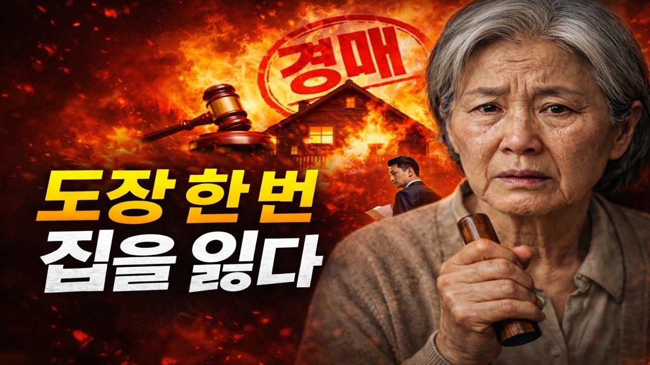 “엄마 도장만 찍어” 그 말 한마디에 저는 집을 잃었습니다. #노후사기#연대보증#부모자식갈등#상속문제#경매#노후자금#시니어이야기