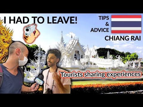 Why o why Chiang Rai? บรรยายไทย  TOURIST sharing GOOD and BAD experiences in Thailand| White Temple