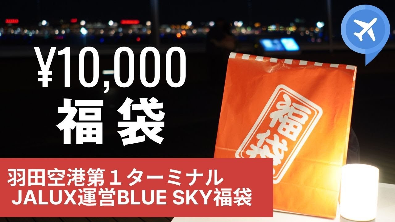 JAL福袋 羽田空港で売ってるモデルプレーンの福袋【羽田空港JALターミナル