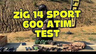 Tisaş Zig 14 Sport Özel Inox 600 Atım Test Reklam Değildir