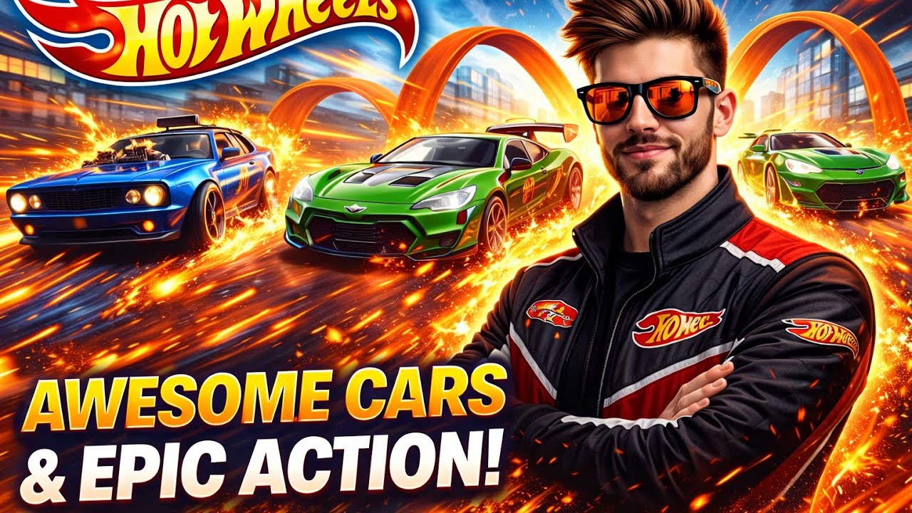 HOT WHEELS PS4 PLAYING MONSTER TRUCK