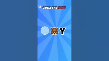 Can You Guess the FRUIT by Emoji