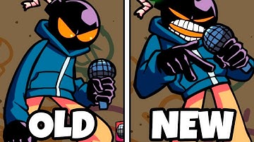 Whitty(Overhead) - OLD vs NEW (FNF Mod Hard/Whitty Definitive Edition)