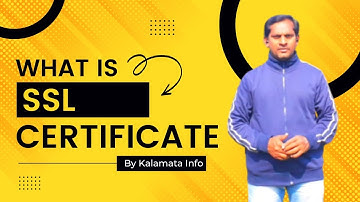 How to Create Free SSL Certificate For Your Website || In Telugu || By Kalamata Info