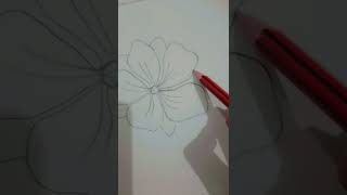 Girls and Flowers - Aesthetic Drawing Tutorial 👍😊  #vaishucraftvideos