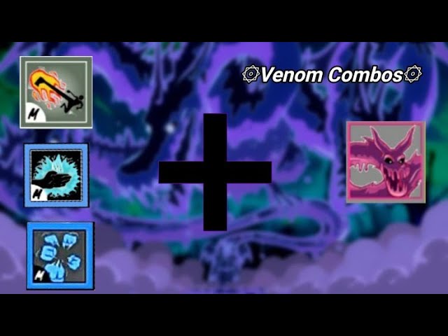 El combo infinito con la venom(blox fruit) 