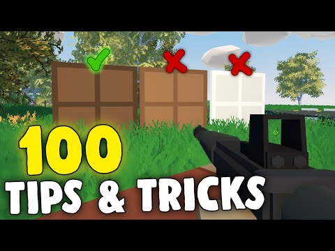 100 Useful Unturned Tips & Tricks