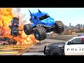 MONSTER TRUCKS: FURY ROAD │ Epic BeamNG.Drive Police Chase