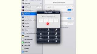 Codeslot op ipad instellen screenshot 3