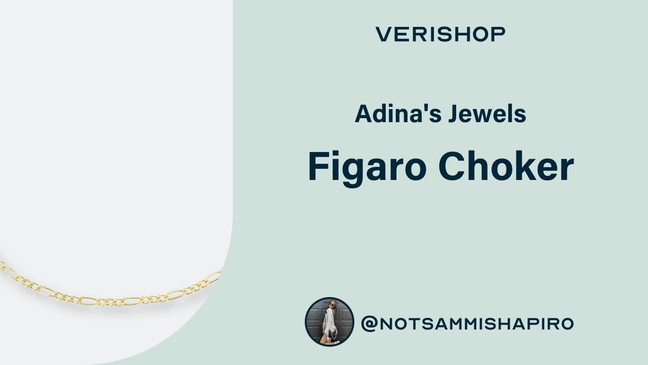 Adina's Jewels Figaro Choker Review