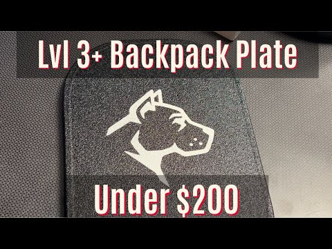 Rifle Rated Backpack Armor (Guard Dog High Value lvl 3+)
