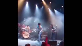 Alex Turner Jumping on the crowd