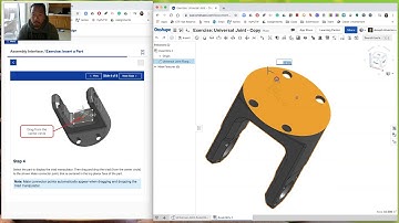 Onshape Introduction to Assembly Design Pt. 1: Universal Joint Flange Exercise