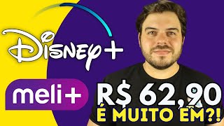 DISNEY PLUS NO MELI+!! É PIOR DO QUE A GENTE PENSAVA? Mercado Livre Com Preço Cheio!