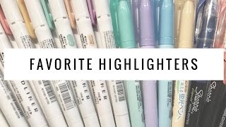 muji pastel highlighters