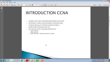 CCNA Introduction in Pashto