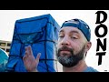 How NOT to tarp! | Tarping a Flatbed Load