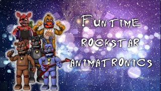 [ Speed Edit | FNAF ] Making Funtime Rockstar Animatronics