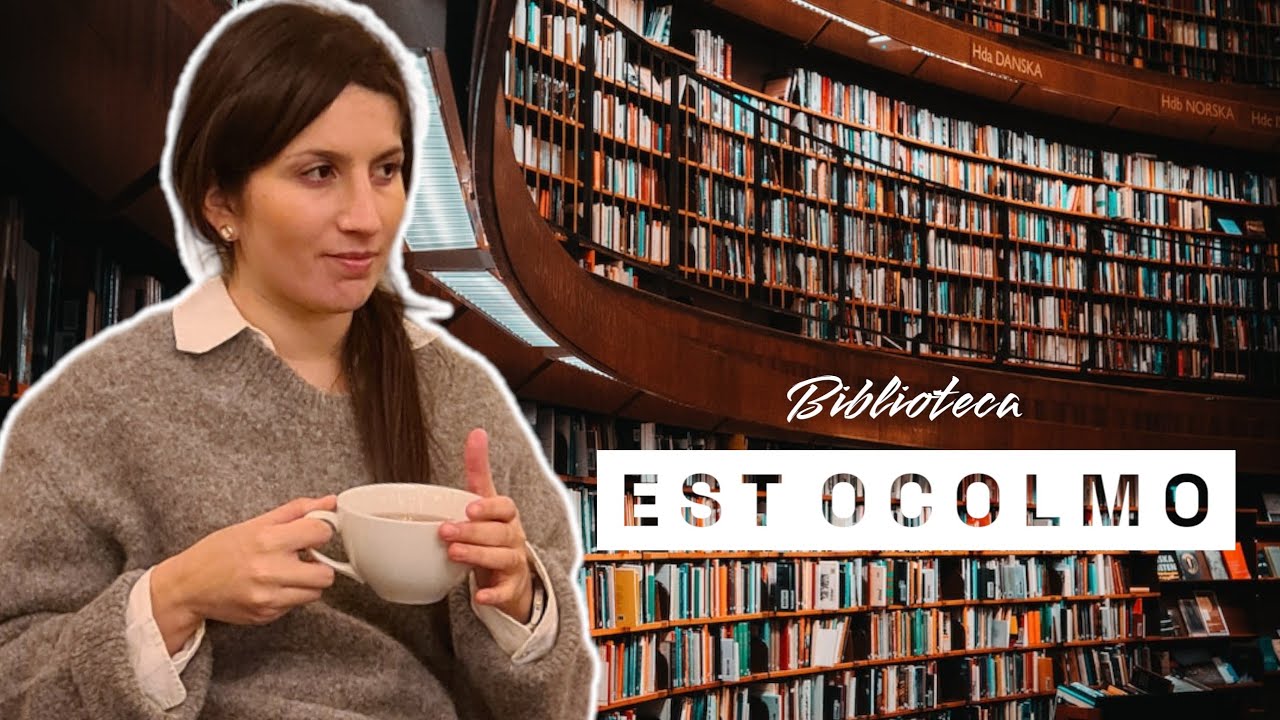 Suecia es un buen país para vivir. Hoy la biblioteca de Älta, Estocolmo.