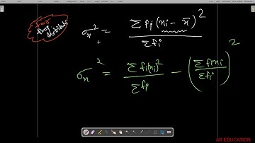 #iit jee mathematics# variance and standard deviation /statistics for iit jee main / by AR sir