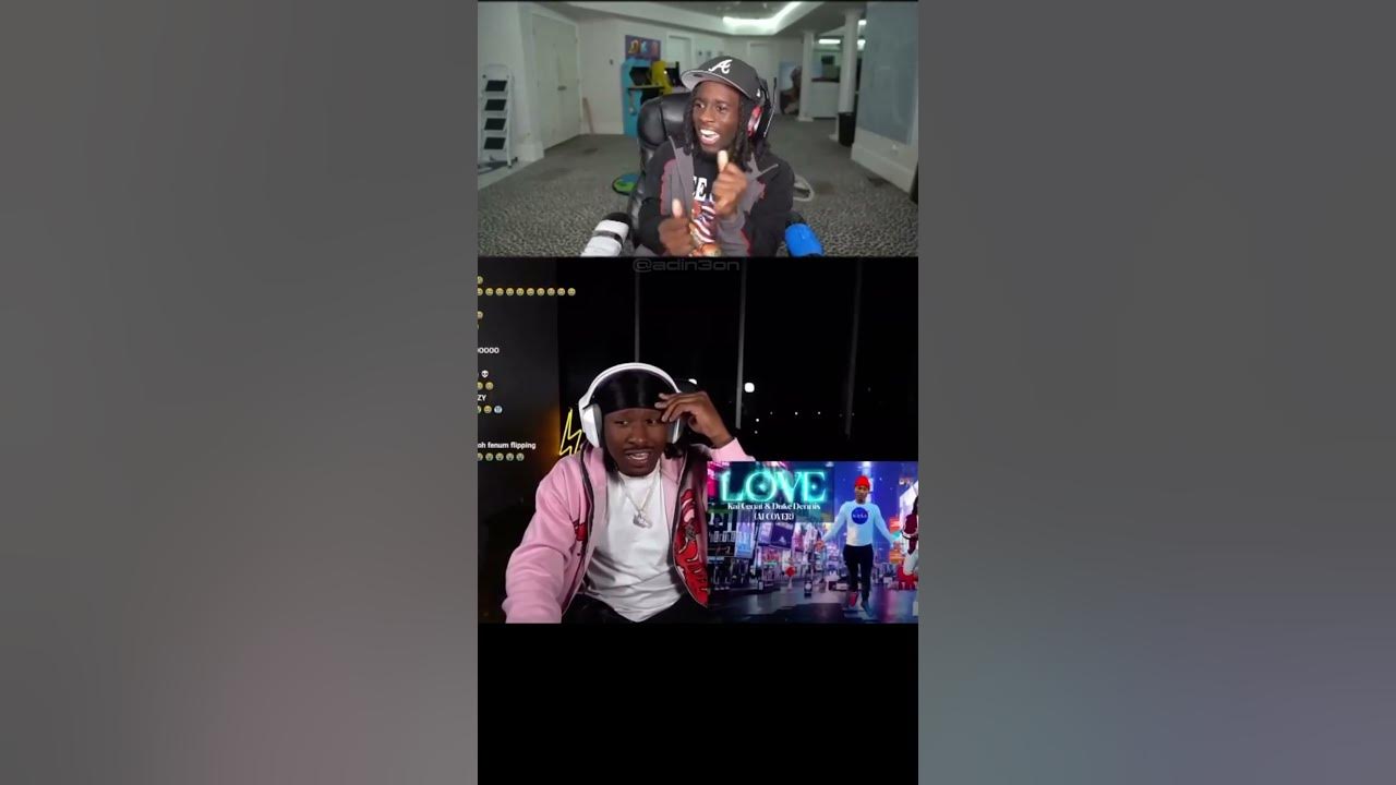Kai Cenat & Duke Dennis React to Ai Love Song #shorts #kaicenat #dukedennis #funny #zesty #trending