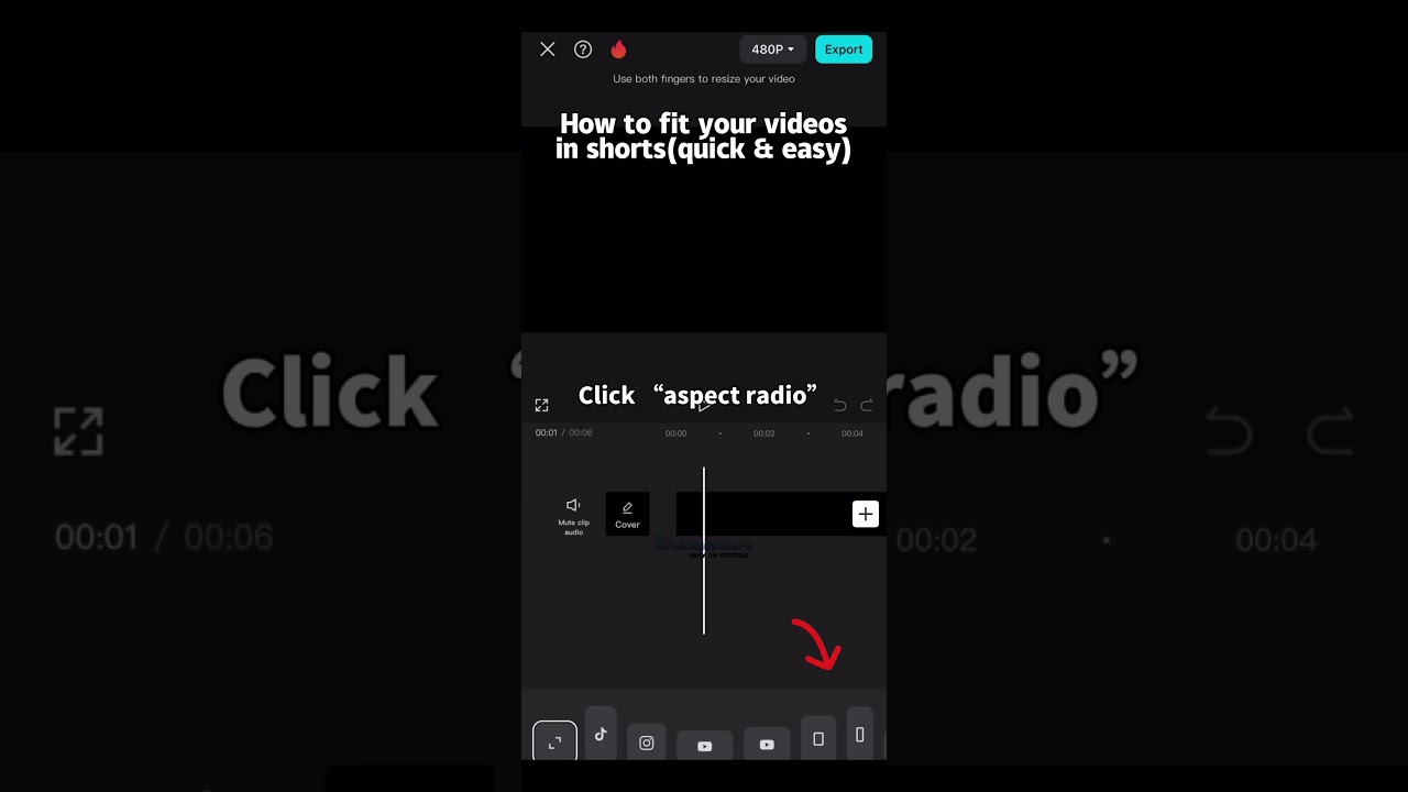 HOW I FIT MY VIDEOS IN YOUTUBE SHORTS // easy & fast (capcut) // tutorial