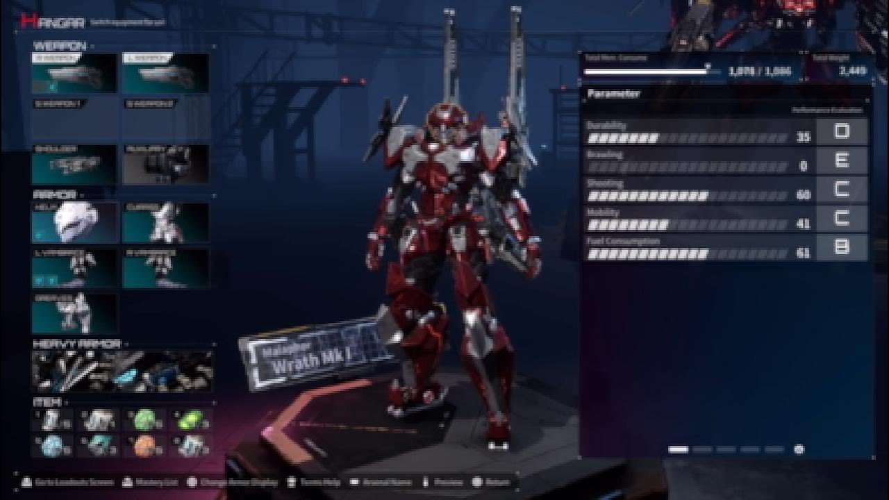 Daemon X Machina Titanic Scion: руководство по сборке Gunfort