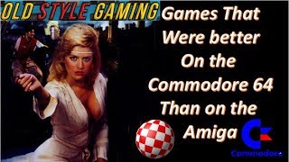 Games that were better on the Commodore 64 than they were on the Amiga