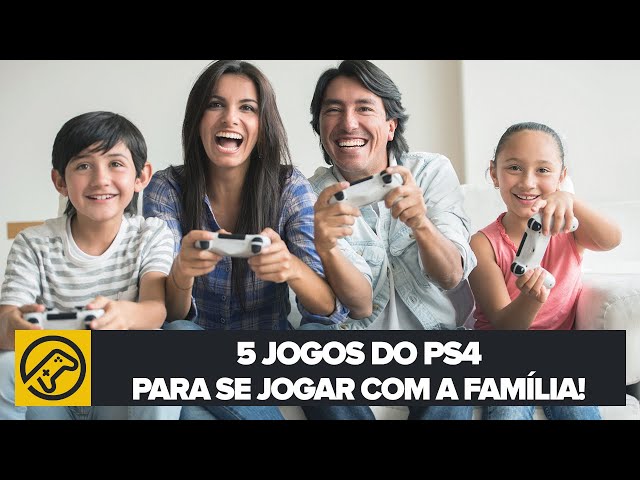 Top 20 MELHORES JOGOS para FAMILIA de PS4 