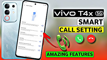 Vivo T4X 5G Smart Call Setting | How To Enable Smart Call Setting In Vivo T4X 5G | Mj Tech
