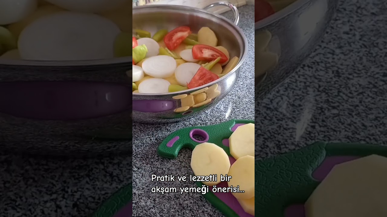 Pratik ve Lezzetli Bir Yemek Tarifi #kolaytarifler #shorts #trending #cooking #patateslitarifler