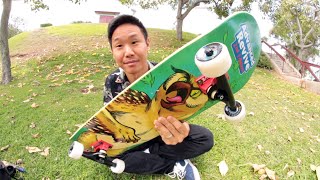 SETTING UP A BRAND NEW COMPLETE SKATEBOARD!