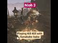 Nioh 3: Playing KILL KILL with Sunakake-baba 👺 #nioh3 #eldenring