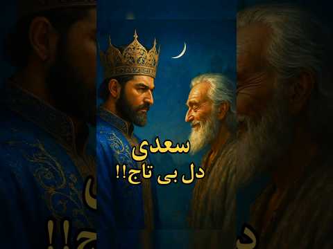 حکایتی شنیدنی از گلستان سعدی وقتی درویش پادشاه رو بیدار کرد