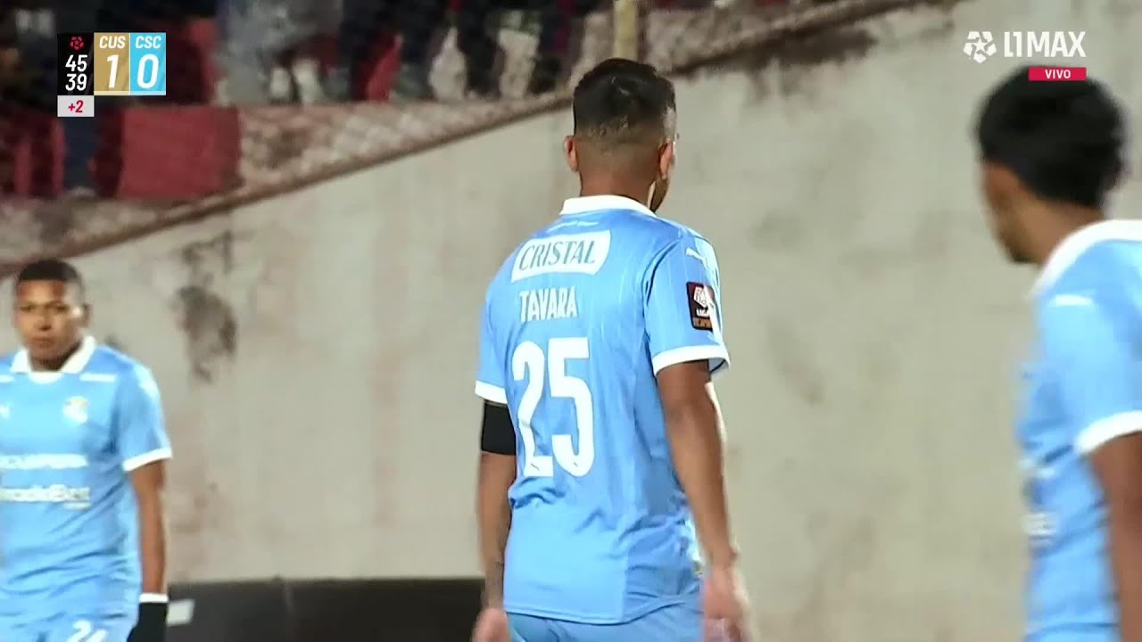Távara le rompe el arco a Pedro Díaz | Cusco FC vs Sporting Cristal