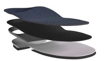 Upstep Custom Orthotics - 3D View - Top Quality Materials