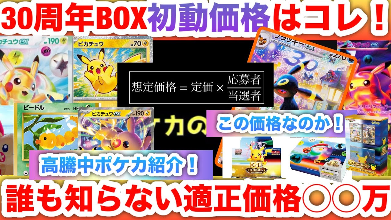 30th Anniversary BOX] What's the Fair Initial Market Price