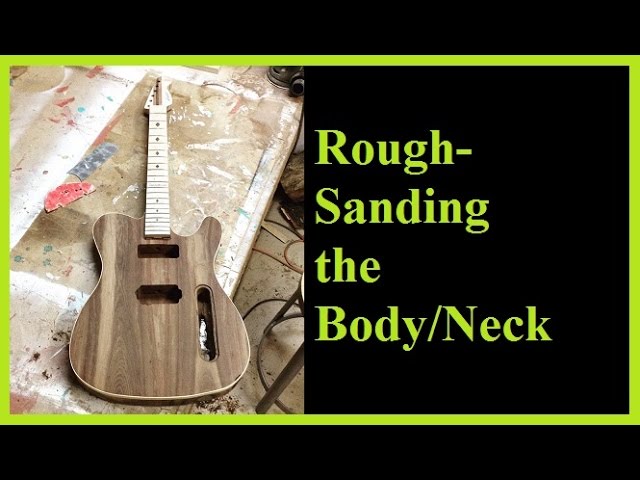 PRS Sandstorm Fade Tutorial w/ Transtint on a Tele Guitar Body 