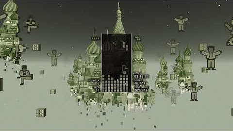 Tetris Effect | Effect Mode | Marathon [1989 Stage] | 4K, 60fps HDR