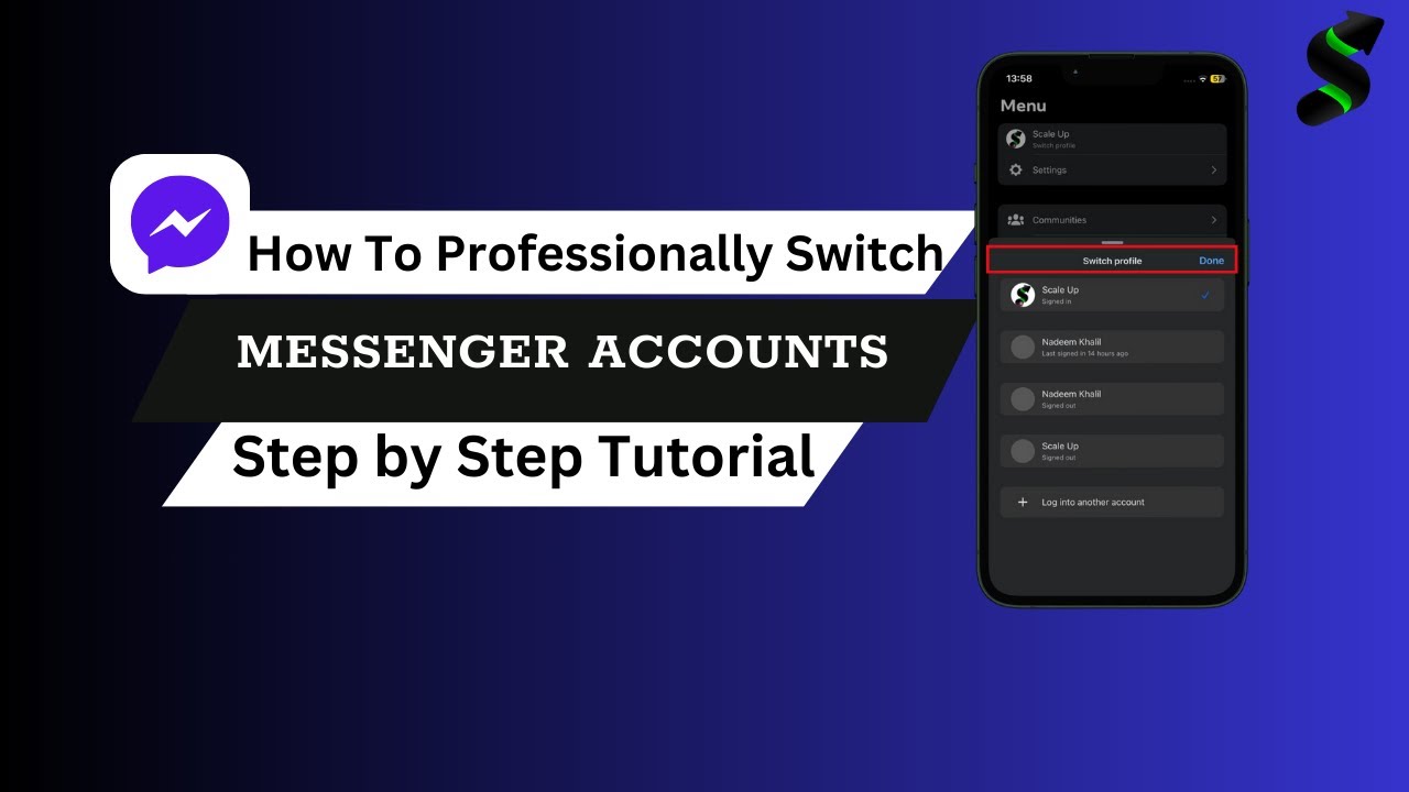 Как переключиться между аккаунтами в Messenger (быстрое и простое руководство!)