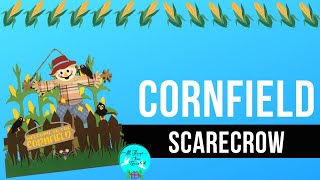 DIY Cornfield Scarecrow Layered DIGITAL Free SVG Cut File for Paper Craft with Cricut and Silhouette