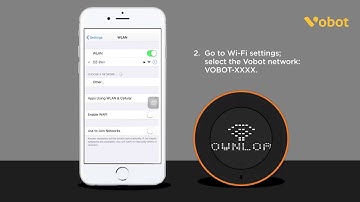 Vobot Setup Instruction for IOS