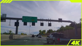 Heavy Traffic Drive Southbound (Broomfield to Denver I-25 Congestion)