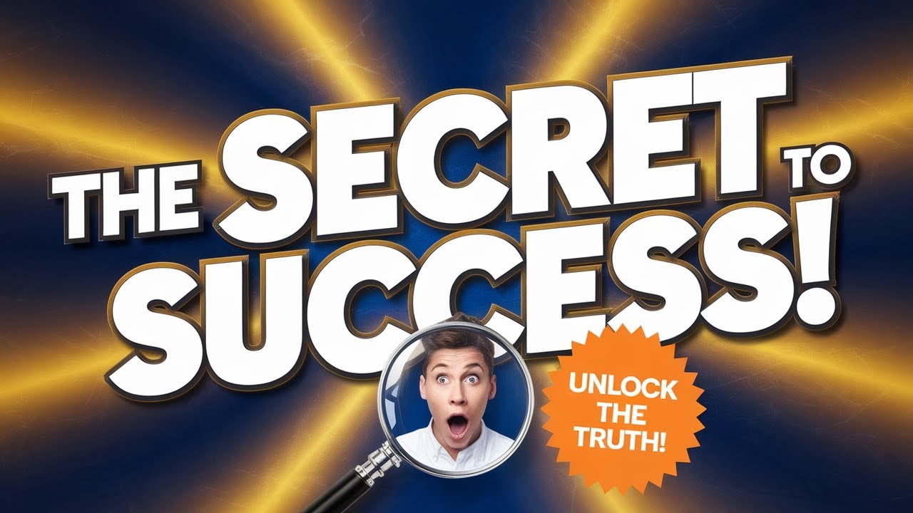The Secret to Success (Hint It's Not What You Think) YouTube