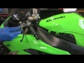 How to Remove Kawasaki ZX6R 2009/2010 Front Fairings pt. 1