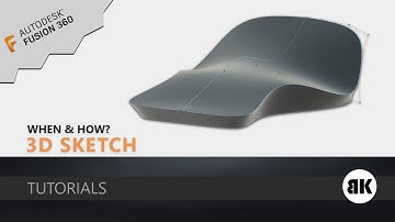 Fusion 360: When & How to use 3D Sketch? [Techniques and more]