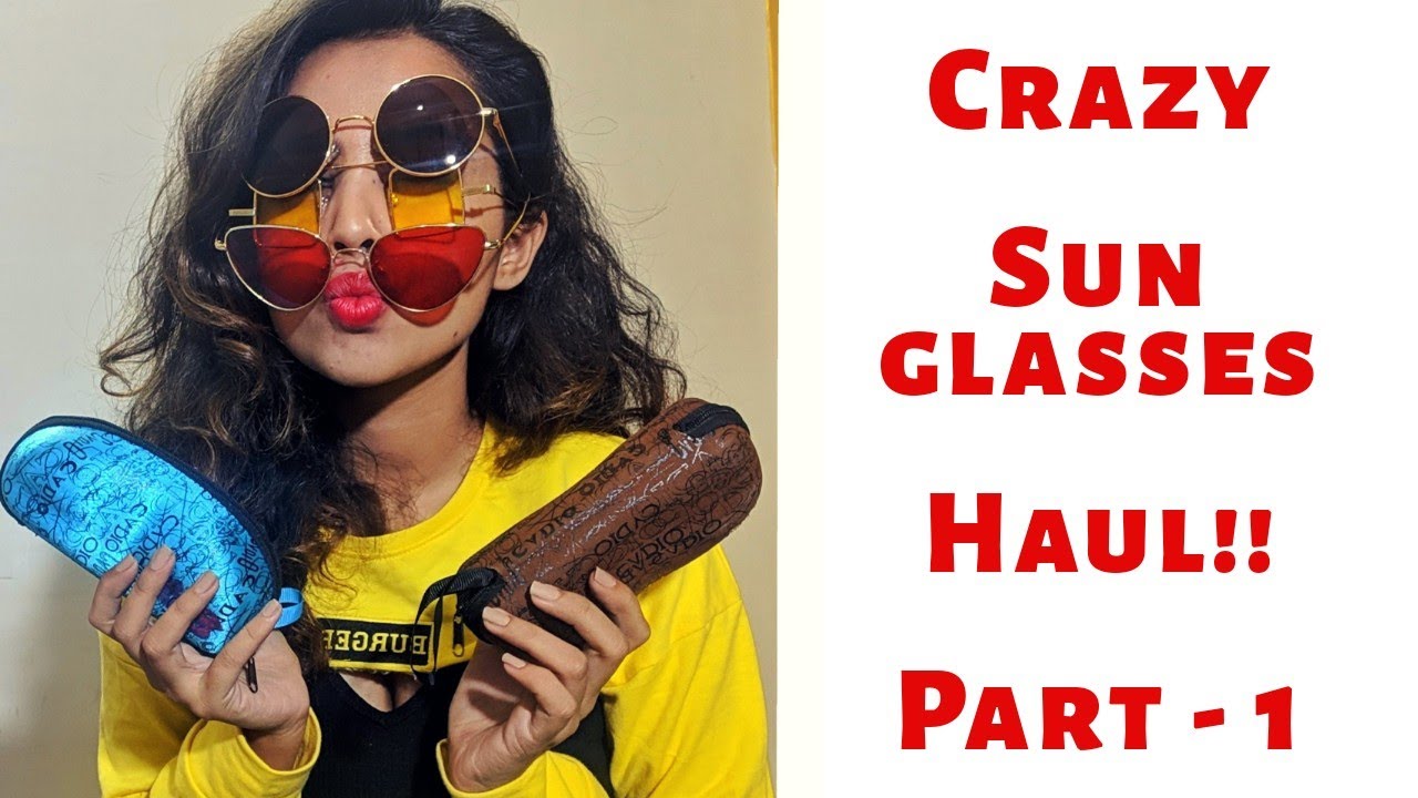 CRAZY SUNGLASSES TRY-ON HAUL | SHEIN 