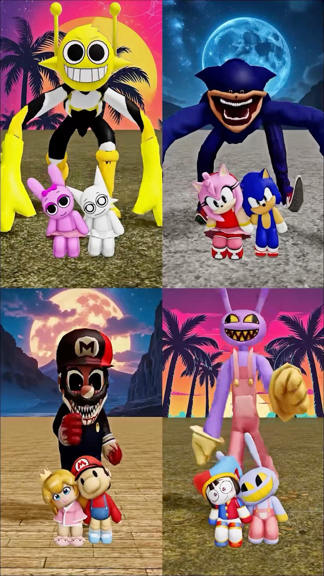 Run #sprunki #incredibox #sonic #mario #pomni #digitalcircus