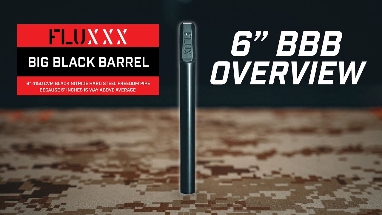 Big Black Barrel 2.0 - True Precision - FLUX Defense